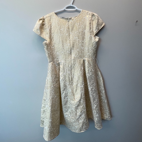 NWOT Gibson Gold dress - Picture 5 of 6